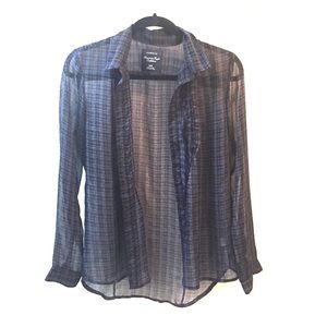 American Eagle, sheer button down
