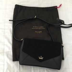 Black Kate Spade Leather Crossbody