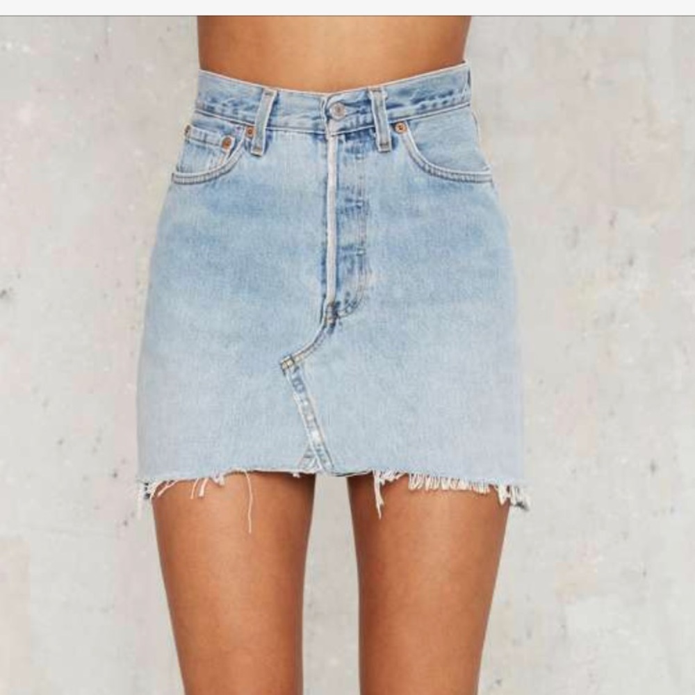 After Party Vintage Drifter Levi's Denim Skirt
