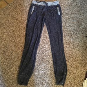 Blue jogger sweats