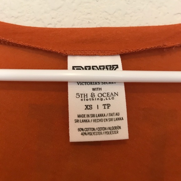 VS Pink University of Texas UT V-Neck Tee - Picture 2 of 5