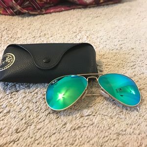 Ray Ban Aviators Green