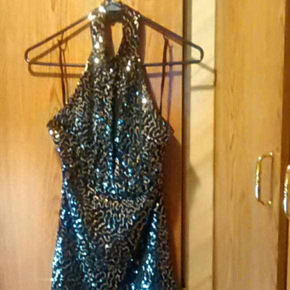 Body Central Tops - Black&Silver sequin blouse *2 for $12* SALE