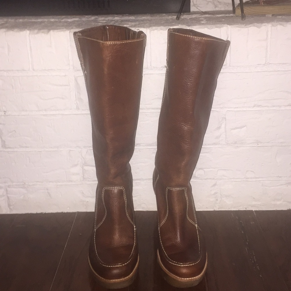 Michael Kors leather boots