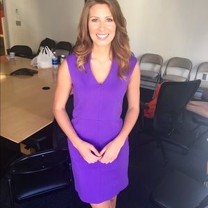 Purple Business Dress