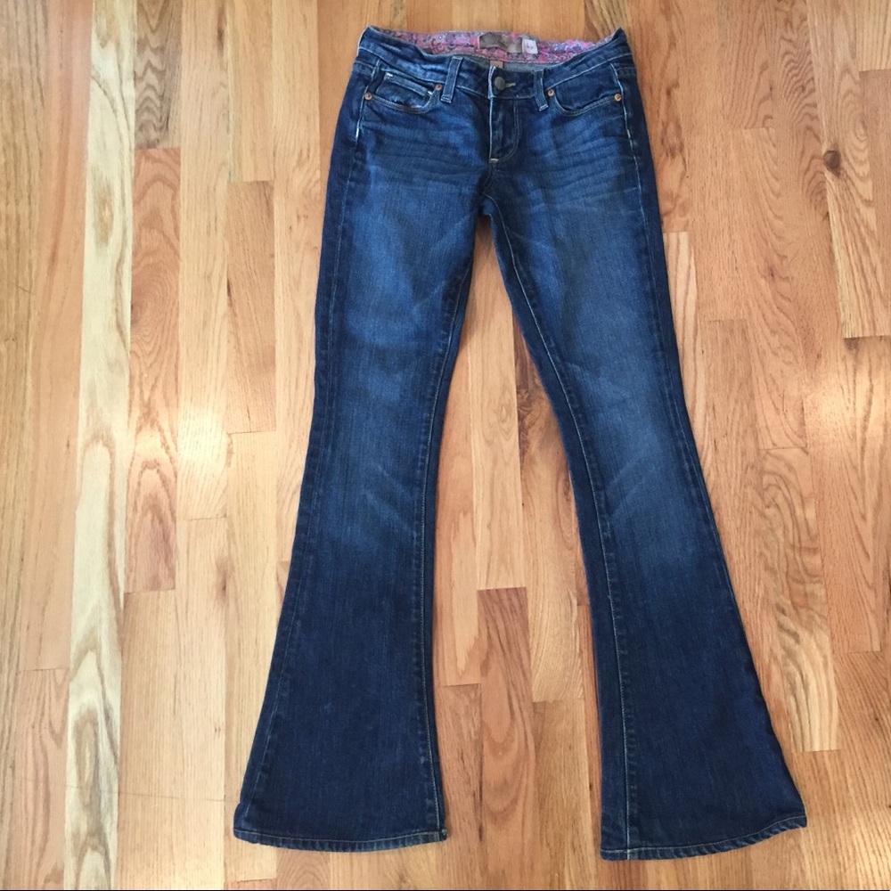 ANTHROPOLOGIE paige Lou Lou jeans bootcut 24p
