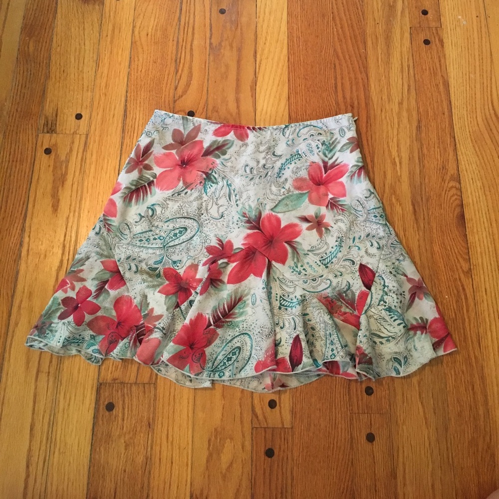 Floral skirt