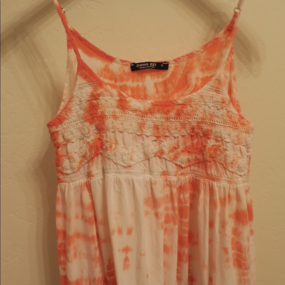 Tie Die Summer Dress/ Top/ Swim Cover