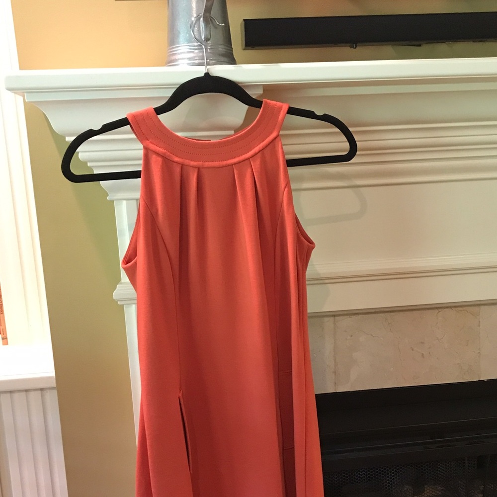 Ann Taylor high neck sleeveless dress