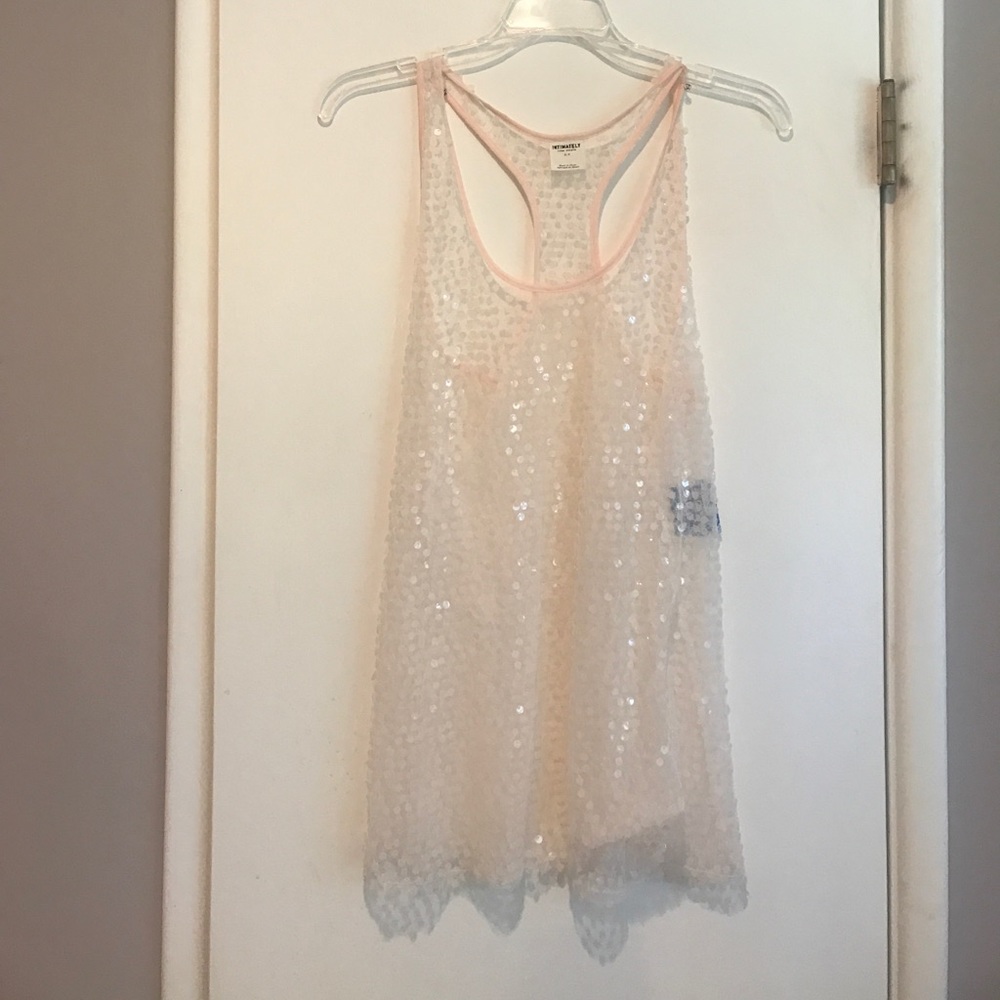 Free people sparkly shirt