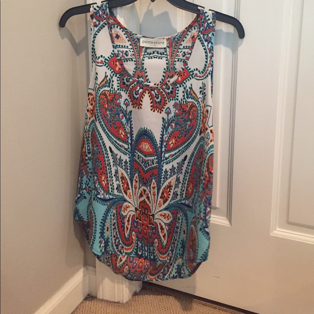 Pants Store colorful tank top!