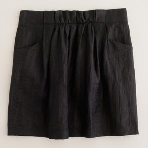 J. Crew Mini Skirt in Black