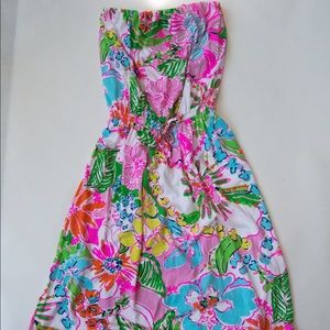 Lily Pulitzer X Target strapless dress