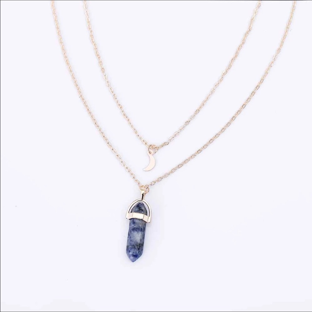 Two layered Necklace with pendant 💖