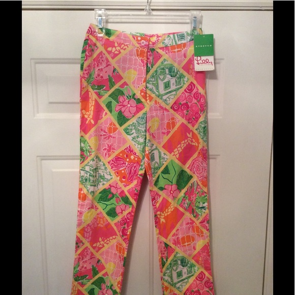 🆕NEW--LILLY PULITZER PANTS--BEAUTIFUL--NWT - Picture 3 of 6