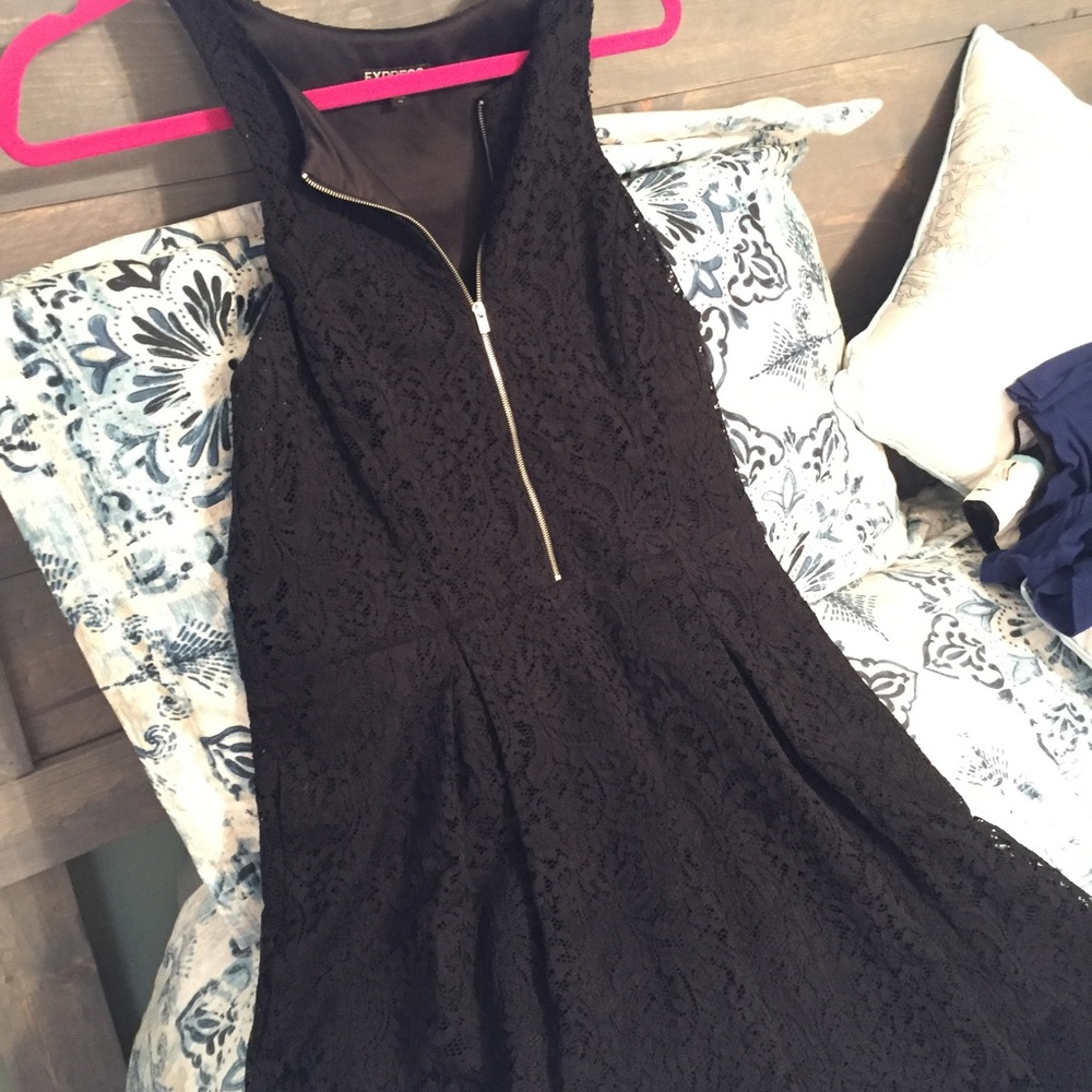 Black lace Express dress!
