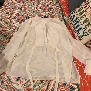 Sheer blouse