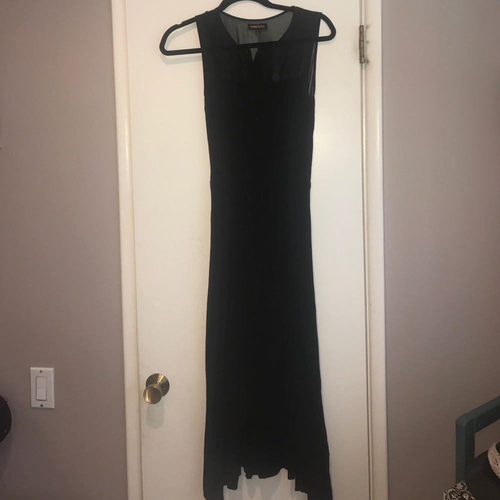 Black Audrey Hepburn inspired dress