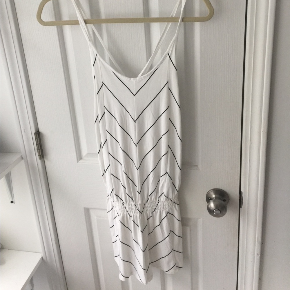 Black & White Romper