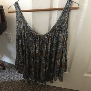 Free People flowy shirt