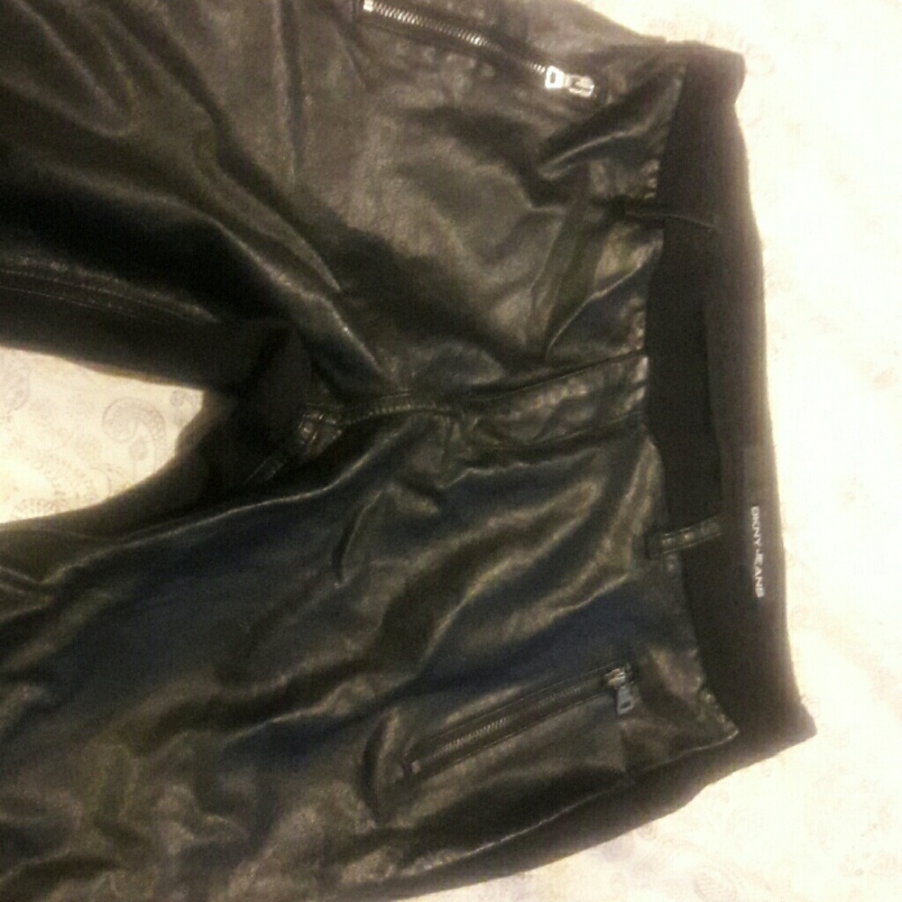 Black dkny pants