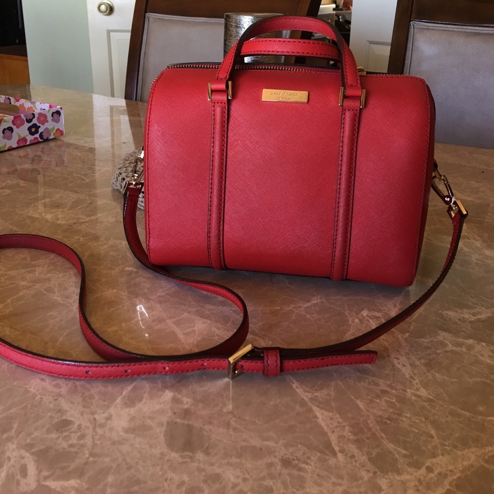 Kate Spade Red cross body purse