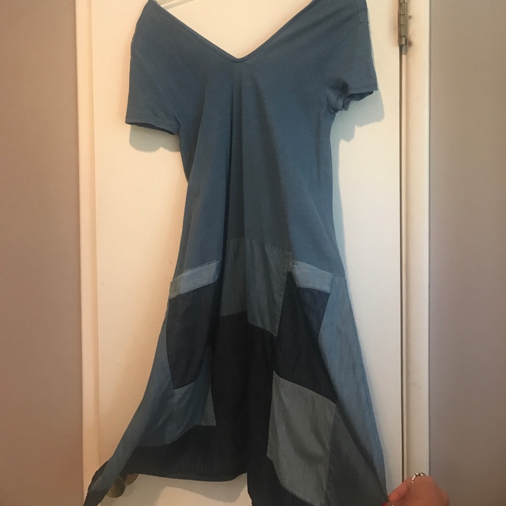 Flowy Anthropologie dress