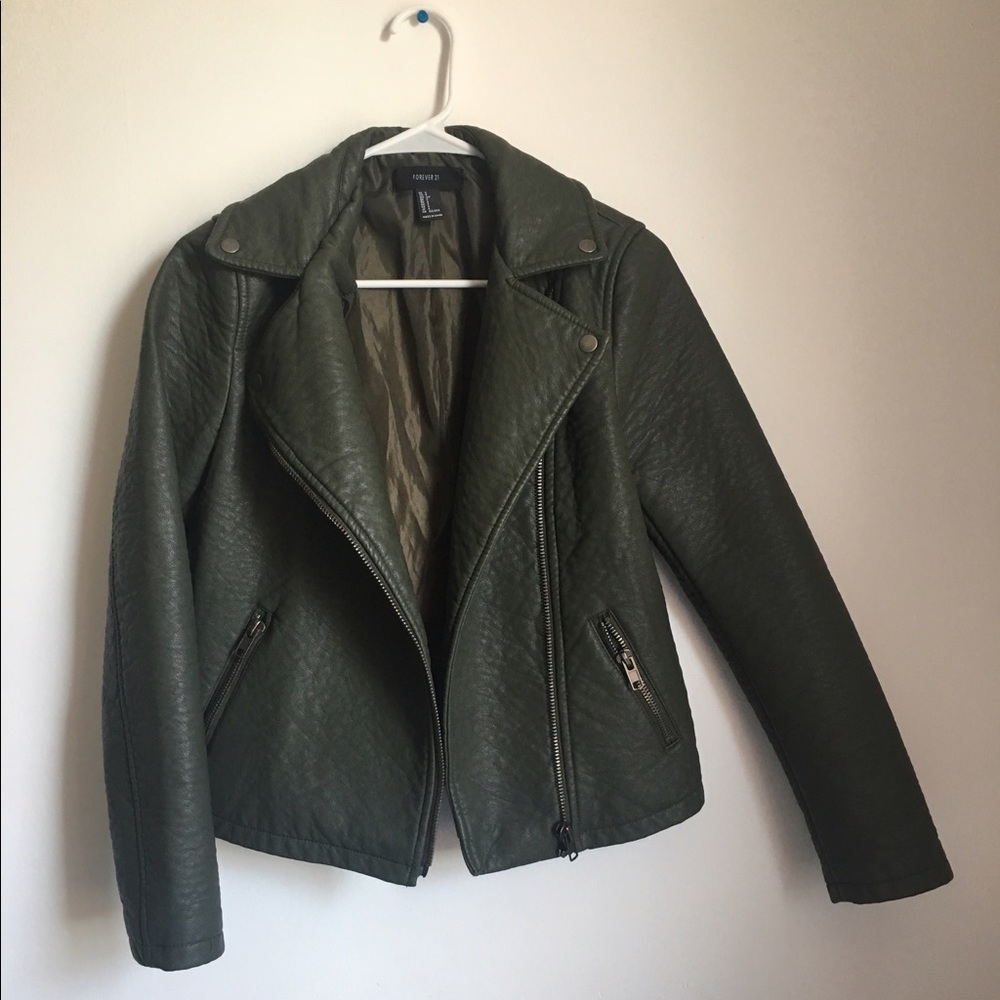 Forever 21 Leather Jacket- NEVER WORN!