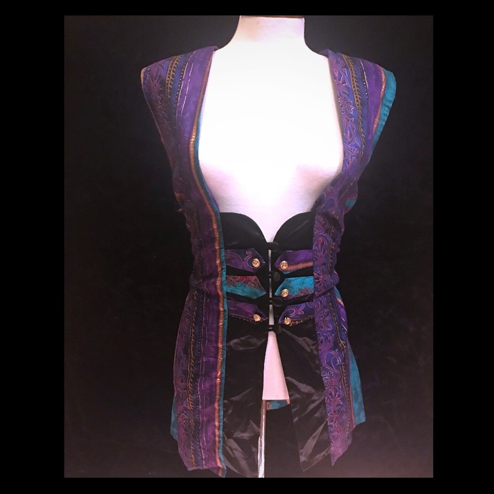 Vintage Printed Vest