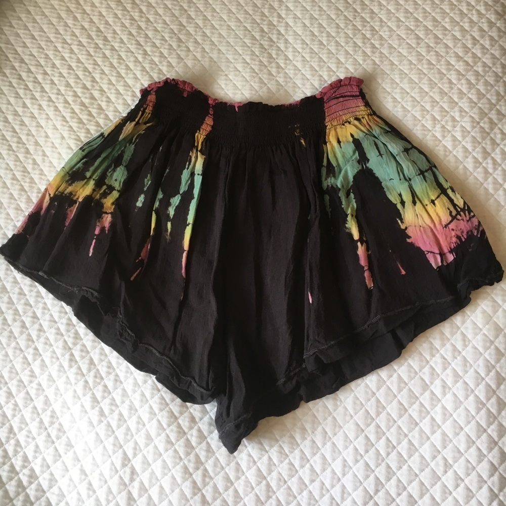 Surf Gypsy tie-dye shorts