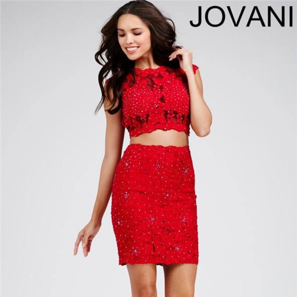Jovani Two-Piece Homecoming Dress