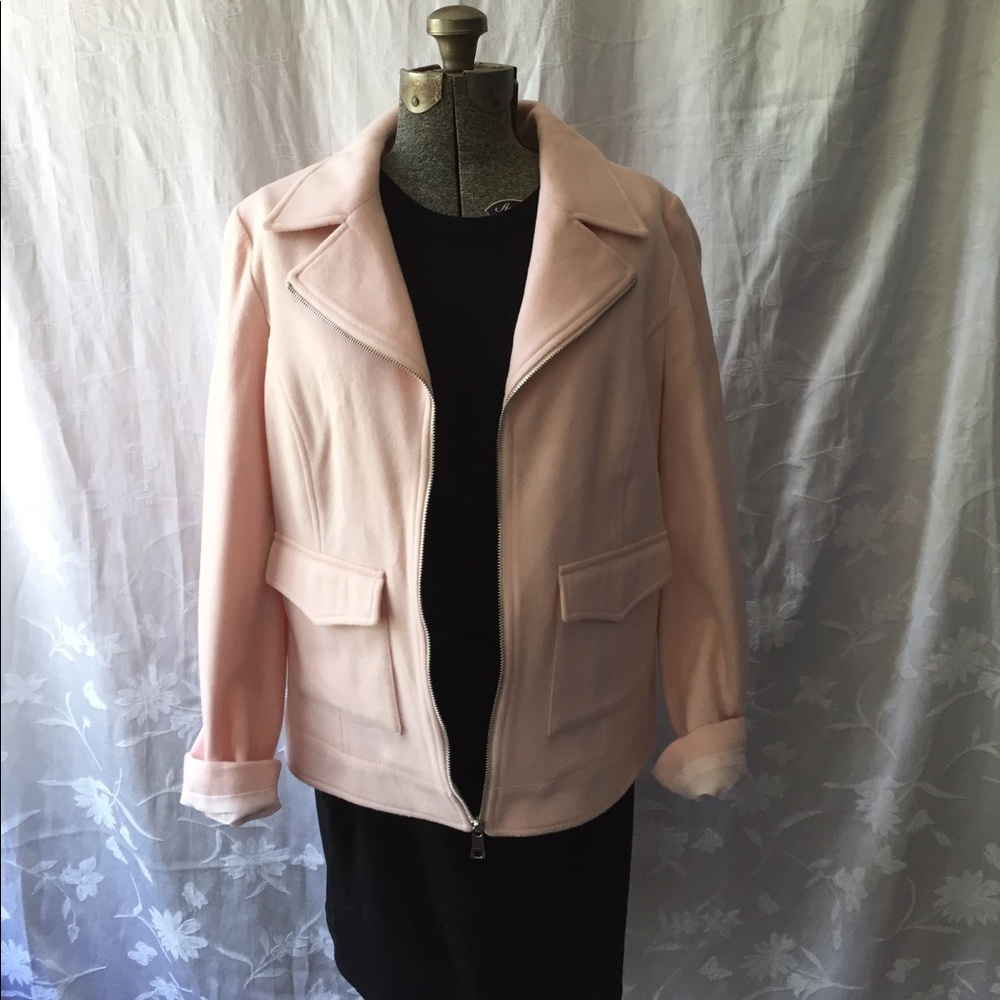 Conrad C collection wool/cashmere blend jacket
