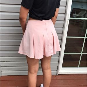 BABY PINK SKIRT.
