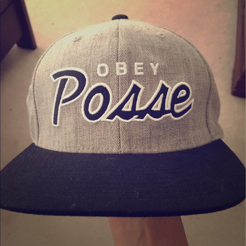 Obey snap back hat