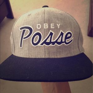 Obey snap back hat