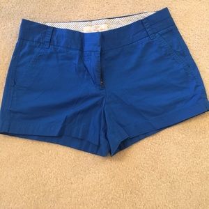 JCrew 3" Royal Blue Chinos