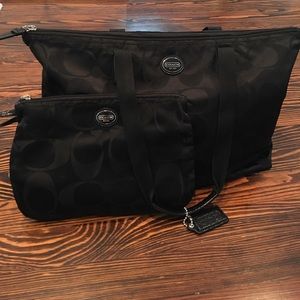 Coach Signature Weekender, Black