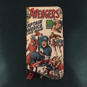 iPhone 7 Plus Avengers Wallet Phone Case BRAND NEW