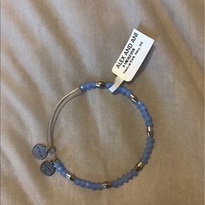 Alex and Ani blue bracelet