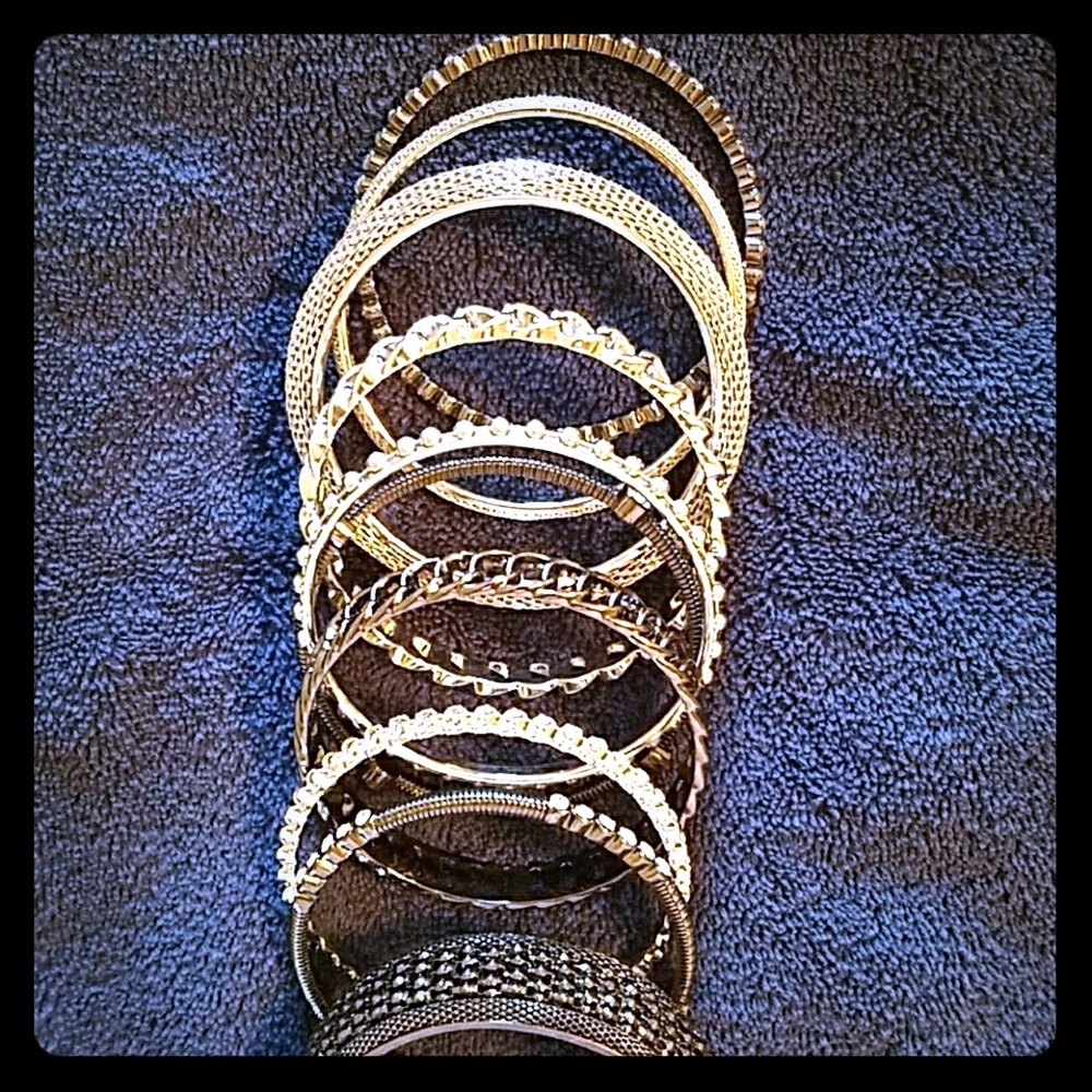 Bangle bracelets
