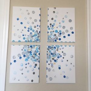 4 canvas painting