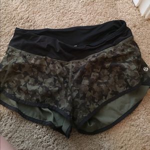LULULEMON Camo shorts