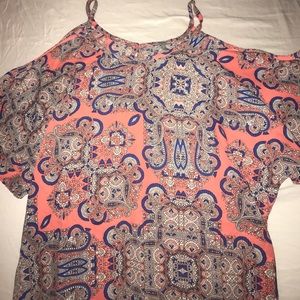 Flowy off the shoulder shirt