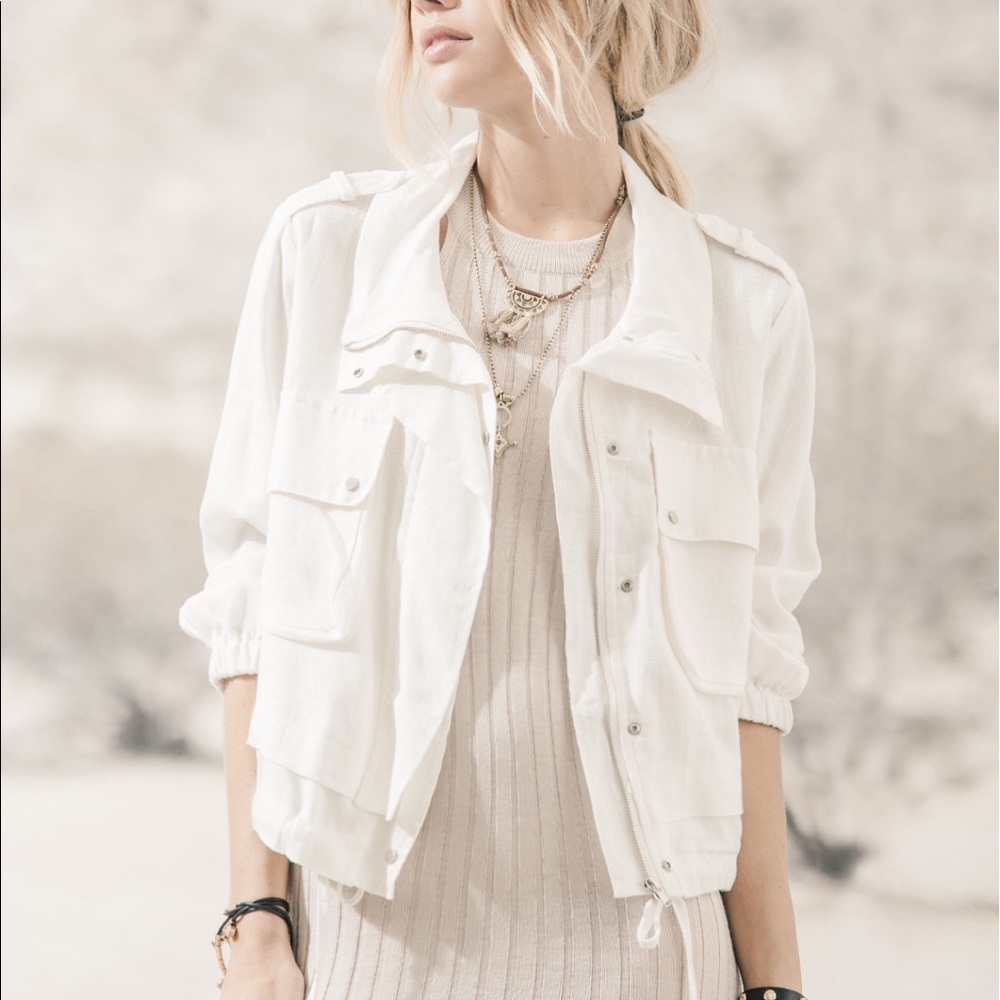 White Lightweight Jacket