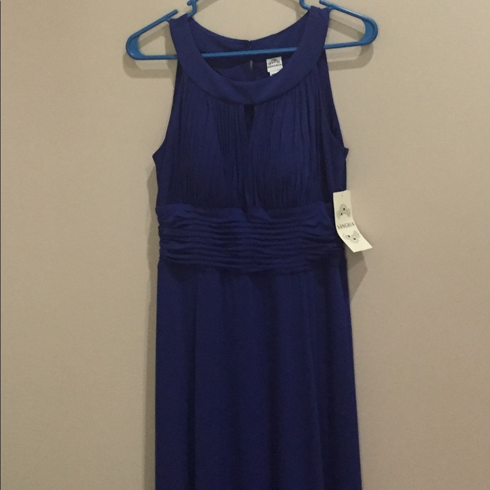 💃🏽Sangria Dark Blue Formal Dress