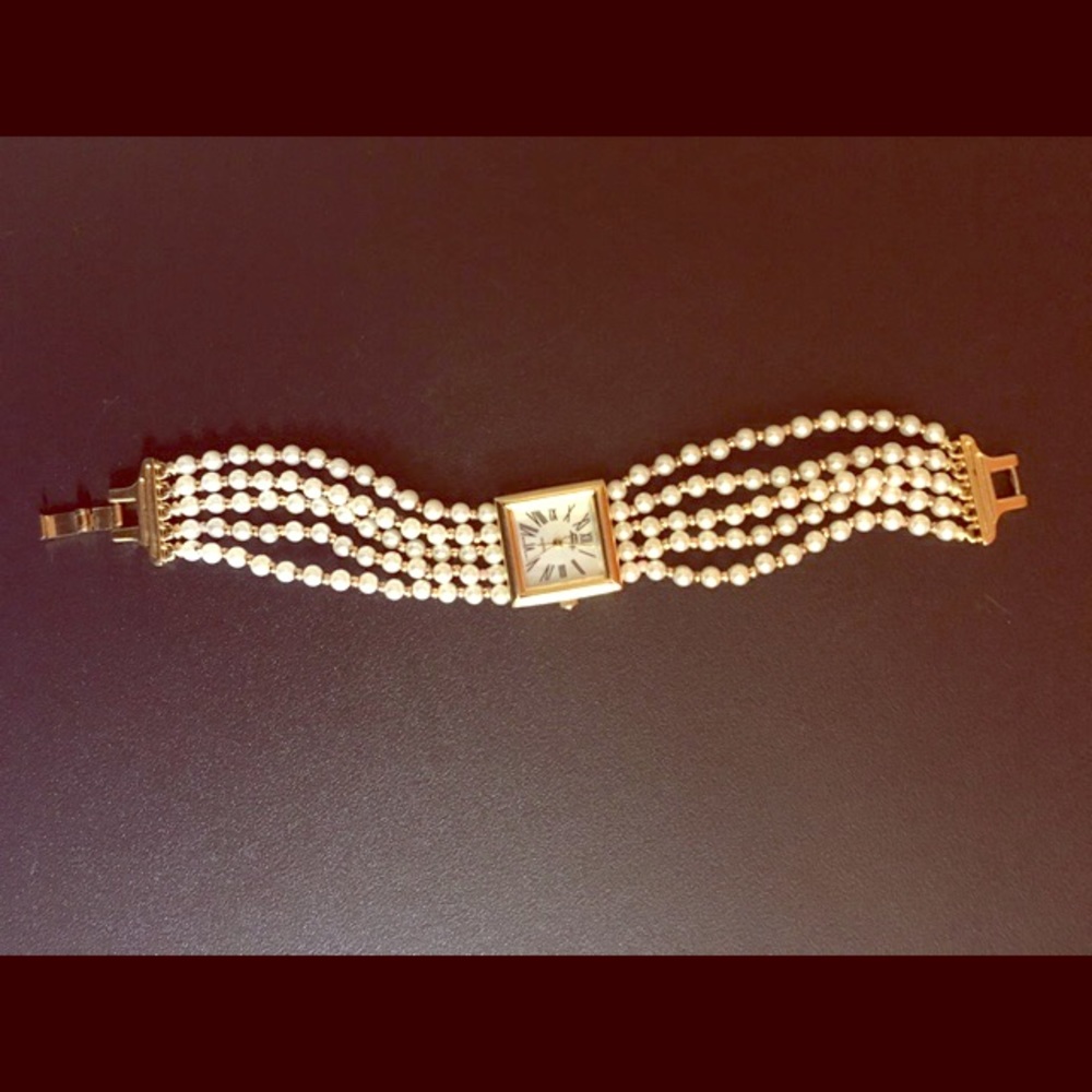 Gold plated watch