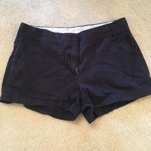 EUC 3" navy JCrew Chinos