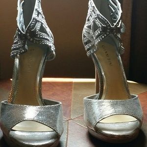 Silver Dress Pumps