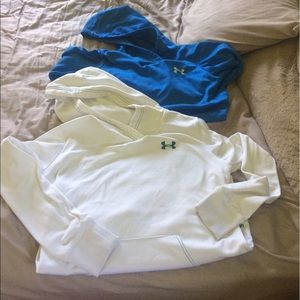 2 Under Armour hoodies