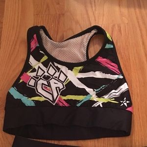 Cheer Athletics sports bra